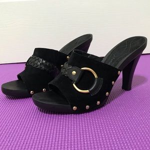 Nine West Heeled Mules